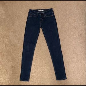 Levi 535 super skinny jeans (size 24)